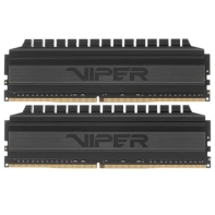 купить Комплект модулей памяти Patriot Memory Viper 4 Blackout PVB464G360C8K DDR4 64GB (Kit 2x32GB) 3600MHz в Алматы фото 1