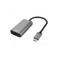 купить Адаптер 2E USB-C - HDMI 2.1 Aluminum 0.2m Space Grey в Алматы фото 1