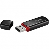 купить USB-накопитель, Apacer, AH333, AP16GAH333B-1, 16GB, USB 2.0, Чёрный в Алматы фото 2