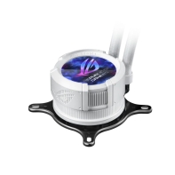 купить СЖО ASUS ROG STRIX LC III 360 ARGB WHT, AIO, 3xROG STRIX AF-12S ARGB FAN, 1700/AM5, WHITE, BOX в Алматы фото 3