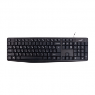 купить Клавиатура Genius KB-117, 104 кнопки, USB KZ Black, 31310016410 в Алматы фото 2