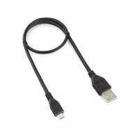 купить Кабель Cablexpert USB 2.0 Pro CCP-mUSB2-AMBM-0.5M, USB-MicroUSB, 0.5м, экран, черный, пакет						 в Алматы фото 1
