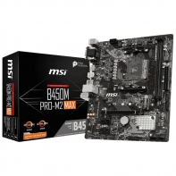 купить Материнская плата MSI B450M PRO-M2 MAX AM4 B450 2xDDR4 4xSATA3 RAID 1xM.2 VGA HDMI DVI mATX в Алматы фото 1