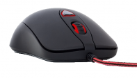 купить Мышь Dream Machines DM1 Pro BLACK <Оптический сенсор PMW3310DH, Плетеный шнур 1.8 m USB 5000 dpi> в Алматы фото 2