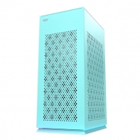 купить Корпус ПК без БП DarkFlash DLH21 NEO MINT <ITX, 1x3.5, 2xUSB 3.0, 1xType C, Со светодиодной лентой и верхним вентилятором 9 см (без подсветки), 238.8*175*412mm> в Алматы фото 1