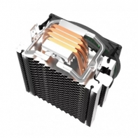 купить PCcooler GI-UX4R, красный, 4-пин, 115X/775/AM4-FM2, 26.5дБ, 1000-1800 об/мин, Al+тепл.трубки, 145W в Алматы фото 3
