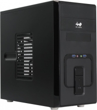 купить Корпус c БП AIR-Cool CA-109, Форм-фактор  Middle-Tower, ATX/Micro-ATX, 1xUSB3.0, 2xUSB2.0, 1xНаушники, 1xМикрофон, 7 слотов расширения, Внешние слоты: 2х5,25*, Внутренние слоты: 2х3,5*, Размер 175х410x385 мм. Цвет с БП CA-400LE 400W Черный            в Алматы фото 1