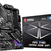 купить Материнская плата MSI MPG Z490 GAMING EDGE WIFI LGA1200 iZ490 4xDDR4 6xSATA3 RAID 2xM.2 HDMI DP ATX в Алматы фото 1