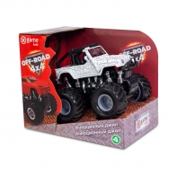 купить Инерционный внедорожник 12см, X Game kids, X7654, Серия OFF-ROAD, Открытая упаковка, Белый кузов, Цветная русифицированная коробка в Алматы фото 2