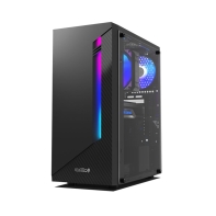купить Компьютерный корпус PCCooler DIAMOND LA200 RGB ATX/M-ATX/ITX USB 3.0, 2 x USB 2.0 Black в Алматы фото 1