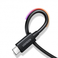 купить Кабель UGREEN US507 USB4 Type C Male to Type C Male 5A Cable 0.8m (Black), 30691 в Алматы фото 2