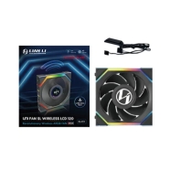 купить Вентилятор для корпуса Lian Li UNI FAN SL WIRELESS LCD 120mm No controller Black G99.12RSLLCD1W1B.00 в Алматы фото 3