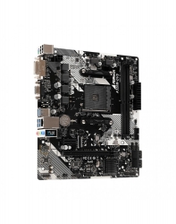 купить Материнская плата, ASRock, A320M-DVS R4.0 (4717677337655), AM4, B350, 2xDDR4 2667, 4xSATA3, 1xDVI-D, 1xD-Sub, 1xPCI-Ex16, 1xPCI-Ex1, mATX в Алматы фото 2