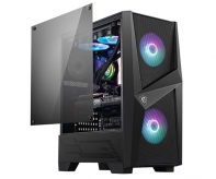 купить Компьютерный корпус MSI MAG FORGE 101M ATX/mATX/Mini-ITX 2x3.5*, 3x2.5*, 2xUSB 3.2 Gen1, Audio, Mic, Mid-Tower, 3+1 Fan Incuding в Алматы фото 3