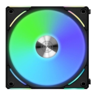 купить Вентилятор для корпуса Lian Li UNI FAN AL ARGB 3x120mm with Controller Black UF-AL120V2-3B в Алматы фото 3