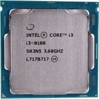 Купить Процессор Intel Core i3-8100 Coffee Lake (3600MHz, LGA1151 v2, L3 6144Kb), oem Алматы