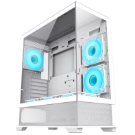 купить Корпус ПК без БП GameMax Vista AW <ATX, 6x120FAN> в Алматы фото 1