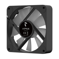 купить Кулер для компьютерного корпуса AeroCool APNX FP1-140 BK FP1-140 PWM ARGB BK в Алматы фото 3