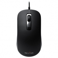 купить Мышь Oklick 155M черный оптическая (1600dpi) USB (3but) в Алматы фото 1