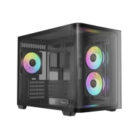 Купить Корпус Ocypus Iota C50 BK Curve ARGB Digital mATX/ITX 2xUSB Type-C Черный Iota-C50-BKD300CD-GL Алматы