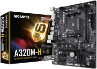 купить Материнская плата, Gigabyte, GA-A320M-H (4719331804442), AM4, B350, 2xDDR4 2400, 4xSATA3, 1xM.2, 1xHDMI, 1xDVI-D, 1xPCI-Ex16, 2xPCI-Ex1, mATX в Алматы фото 1
