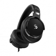 купить Наушники микрофон игровые Bloody MOCI M550-Black/Gray <10Hz-22kHz, 32 Ohms, 103dB, 1.3m 1m> в Алматы фото 1