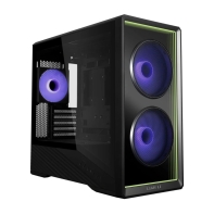 Купить Корпус Lian Li Vector V150INF mATX/mITX БП ATX 2xUSB3.2 1xType-C Фильтр G99.V150INFX.10R Черный в Алматы