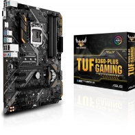 купить Материнская плата ASUS TUF B360-PLUS GAMING LGA1151 iB360 4xDDR4 6xSATA3 2xM.2 D-Sub+HDMI ATX в Алматы фото 1