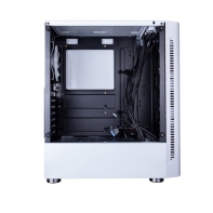 купить Корпус 1Stplayer DK-D4-WH, Midi Tower, ATX, White, 1x3.5*/1x2.5*, 2xUSB2.0, 3хUSB3.0, RGB в Алматы фото 2