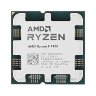 купить Процессор AMD Ryzen 9 7900 3,7Гц (5,4ГГцTurbo) 12/24  12MB L2 64MB L3 65W AM5 100-000000590 OEM в Алматы фото 1