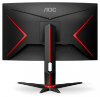 купить Монитор Игровой 23.6" AOC C24G2U/BK VA 165Hz Curved 1500R 250cdm 4ms 3000:1 80M:1 VGA DP 2xHDMI 2x2W в Алматы фото 2