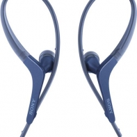 купить Наушники-вкладыши проводные Sony MDR-AS210 голубой в Алматы фото 1
