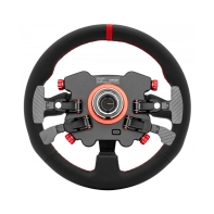 купить Игровой руль GT1 Round Steering Wheel with GT Pro Hub(K)| Shifter & Clutch Paddles | LeatherSIMAGIC QR70 Included в Алматы фото 2
