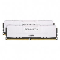 купить Оперативная память 16GB KIT (2x8Gb) DDR4 3200MHz Crucial Ballistix Gaming White PC4-25600 1.35V BL2K8G32C16U4W в Алматы фото 1