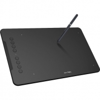 купить Графический планшет, XP-Pen, Deco 01, Разрешение 5080 lpi, Чувствительность к нажатию 8192, Интерфейс USB, Рабочая область 10*х6,25*, Чёрный в Алматы фото 1