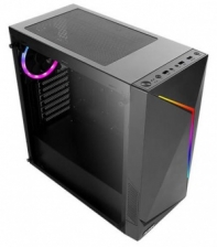 купить Компьютерный корпус  NX300, tempered glass, black, 1 RGB FAN , ATX midi tower (w/o PSU) в Алматы фото 2