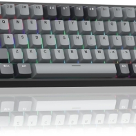 Купить Клавиатура AULA WIN68, Magnetic, Gray Wood switch, 68 keys EN/RU, wired, Grey-Black Алматы