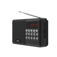 купить Радиоприемник портативный Ritmix RPR-001 черный в Алматы фото 1