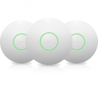 купить Точка доступа потолочная Ubiquiti  UAP-3 UniFi AP 802.11n 300Mbps 2.4GHz 20dBM 1x100Mbps LAN (комплект из 3 шт) в Алматы фото 1