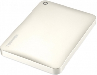 купить Внешний Жесткий диск Toshiba 500Gb 2.5* Canvio Connect II HDTC805EC3AA USB3.0, USB3.1, Золотистый глянцевый.  ПО для резервного копирования предустановлено на HDD.                                                                                        в Алматы фото 1