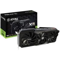 купить Видеокарта Inno3D GeForce RTX4070 SUPER ICHILL X3 16G C407S3-126XX-186148H в Алматы фото 1