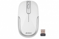купить Мышь беспроводная A4tech G9-110H(F) WHITE Оптическая 2,4G USB 1000 dpi в Алматы фото 2