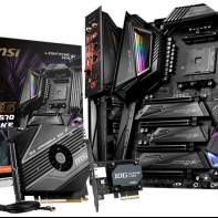 купить Материнская плата MSI MEG X570 GODLIKE AM4 X570 4xDDR4 (5000+) 6xSATA3 RAID 3xM.2 SLI, CROSSFIRE, 1x KillerTM E2600 Gigabit LAN Controller, 1x KillerTM E3000 2.5 Gbps LAN Controller,  WIFI & BLUETOOTH, (0+4)xUSB2.0, (5+4)xUSB3.2, (1+1)xUSB3.2 Type-C&trade; в Алматы фото 1