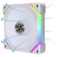 купить Вентилятор для корпуса LIAN LI UNI FAN SL120 V2 Reverse Blade White (G99.12RSLV21W.00) в Алматы фото 1
