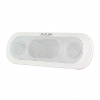 купить Колонки, Delux, DLS-Q7UP, Портативные, Порт USB, SD кардридер, RMS 2W*2, Бело-Розовый в Алматы фото 1