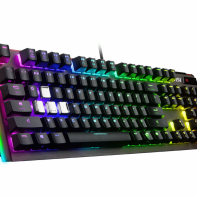 купить Клавиатура MSI Vigor GK80 CR RU USB 2.0/104клавиши/переключатели CHERRY MX RGB Red/кабель 2м в Алматы фото 1