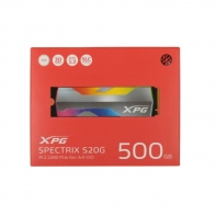 купить Твердотельный накопитель A-Data XPG SPECTRIX S20G, 500Gb, read 2500 / write 1800, PCI-E 3.x x4, M2 NVMe, RGB в Алматы фото 3