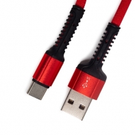 купить Интерфейсный кабель LDNIO Type-C LS63 5A Fast 2м Красный в Алматы фото 2