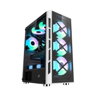 купить Компьютерный корпус 1STPLAYER FIREBASE XP-G-WH без Б/П (XP-G-WH-4F2WC3) в Алматы