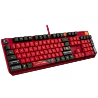 купить Клавиатура Asus XA13 ROG STRIX SCOPE RX/EVA02/RD (90MP03I0-BKRA00) красный в Алматы фото 2